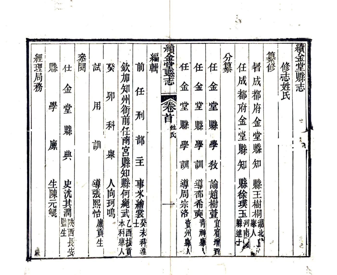 续金堂县志（同治） 在线预览第6页