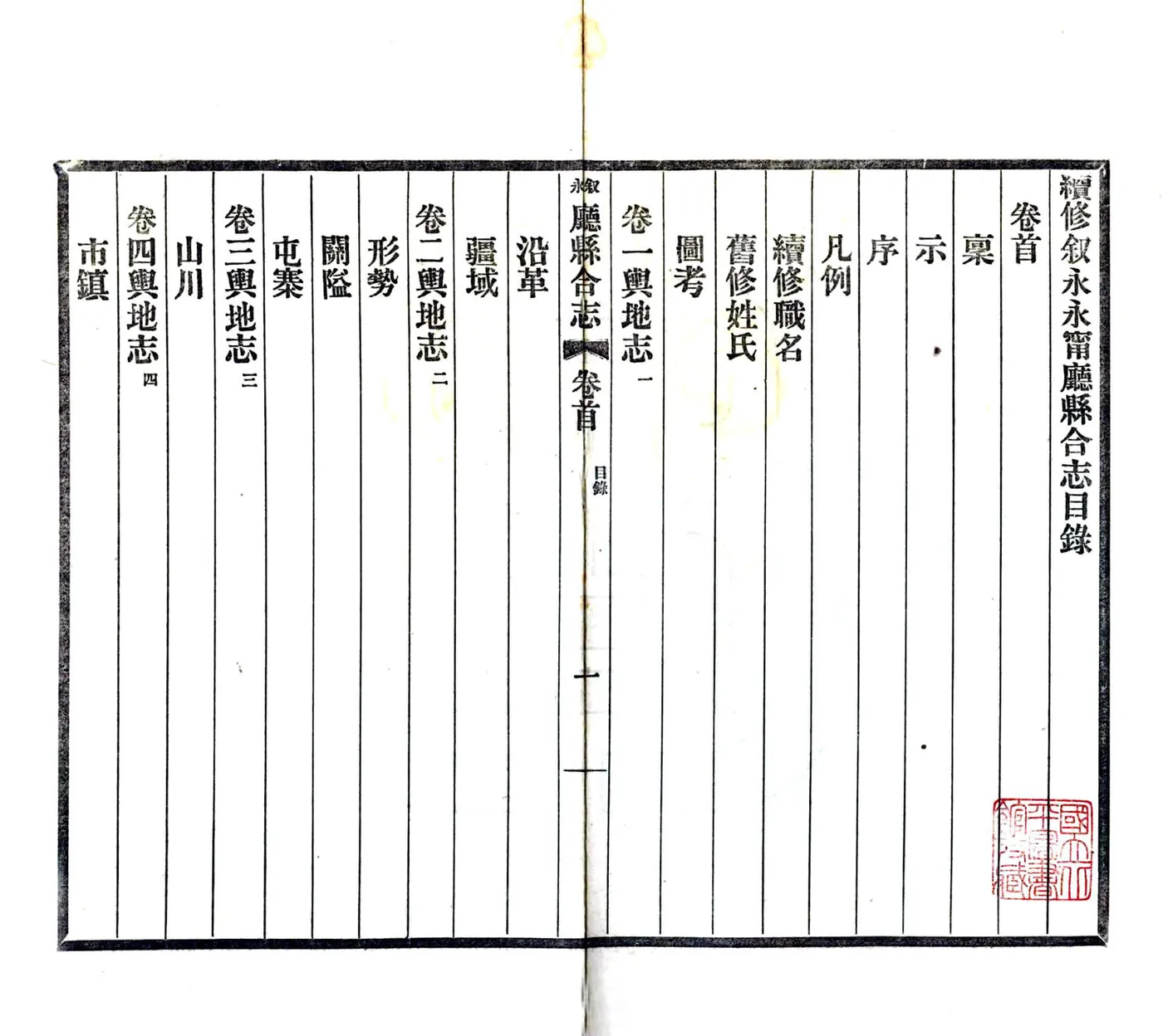 续修叙永永宁厅县合志（光绪） 在线预览第4页