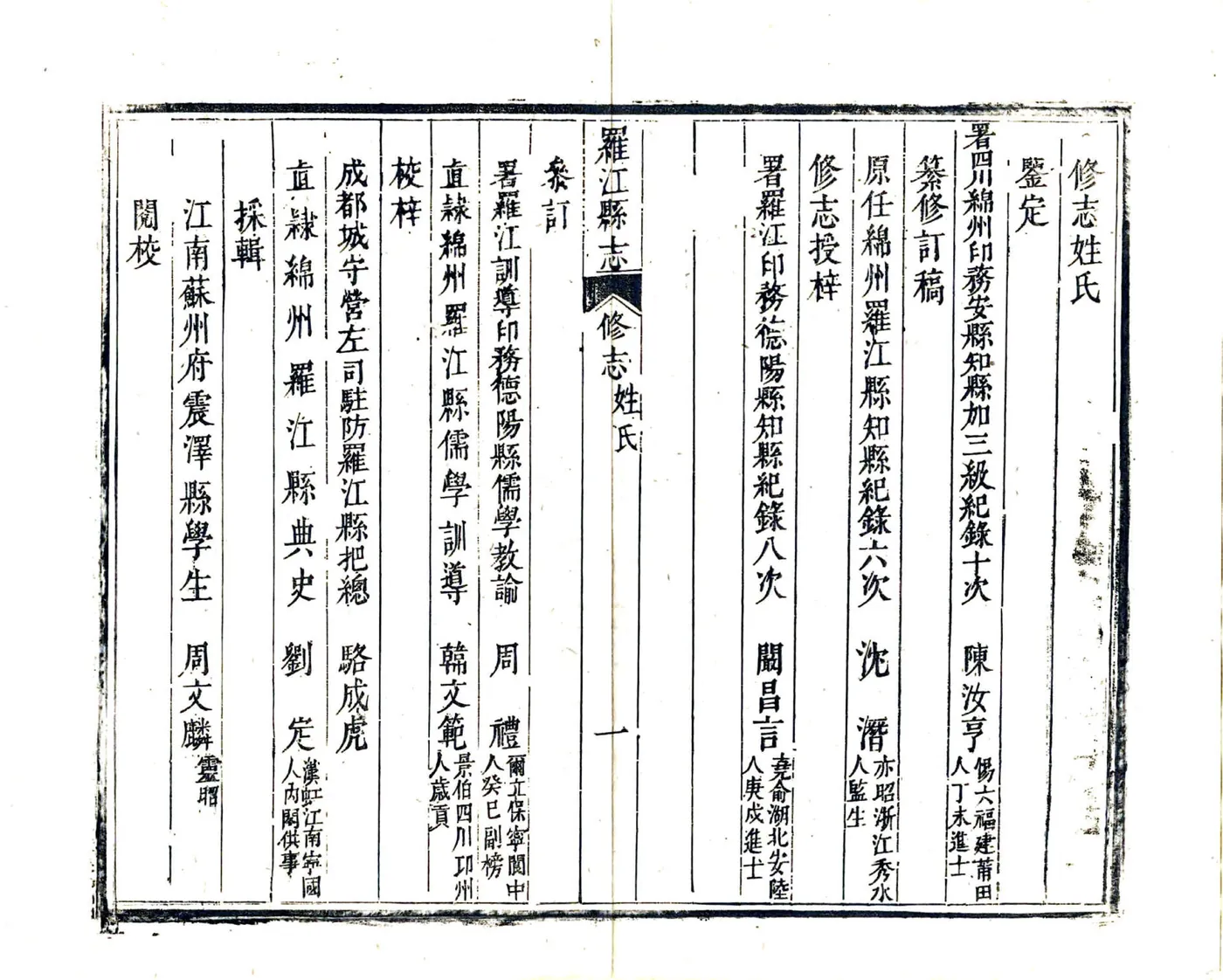 直隶绵州罗江县志（乾隆） 在线预览第7页
