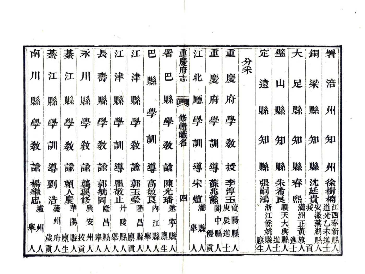 重庆府志（道光） 在线预览第6页