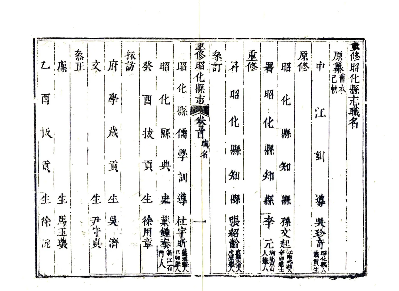 重修昭化县志（道光） 在线预览第8页