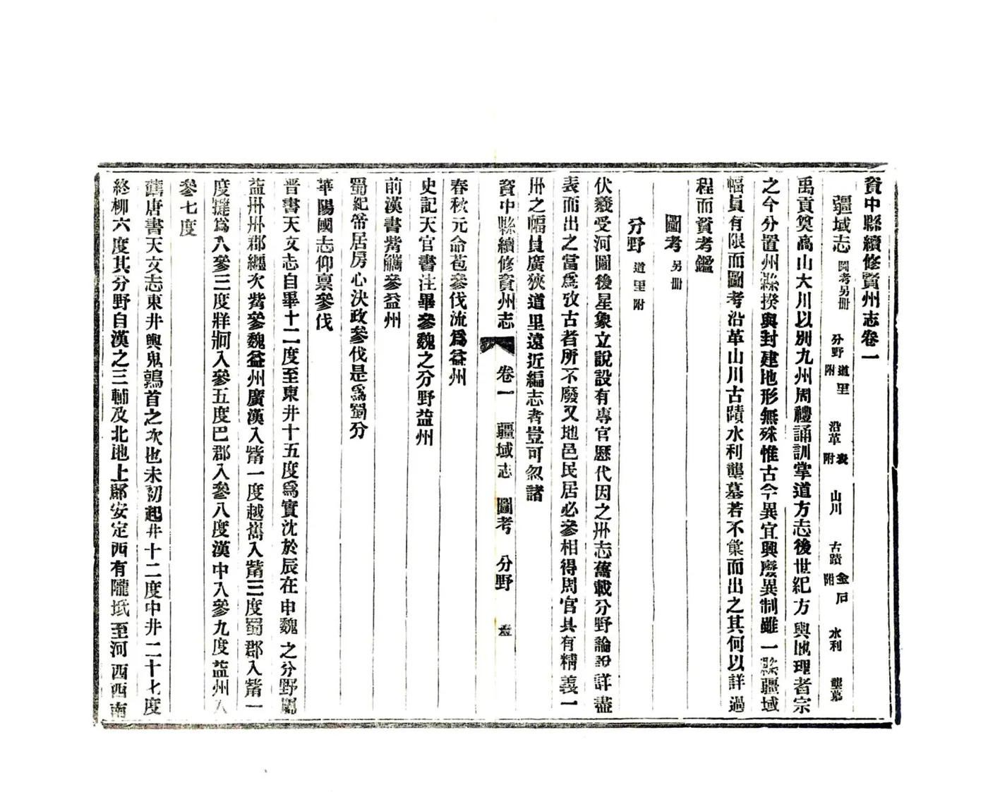 资中县续修资州志（民国） 在线预览第7页