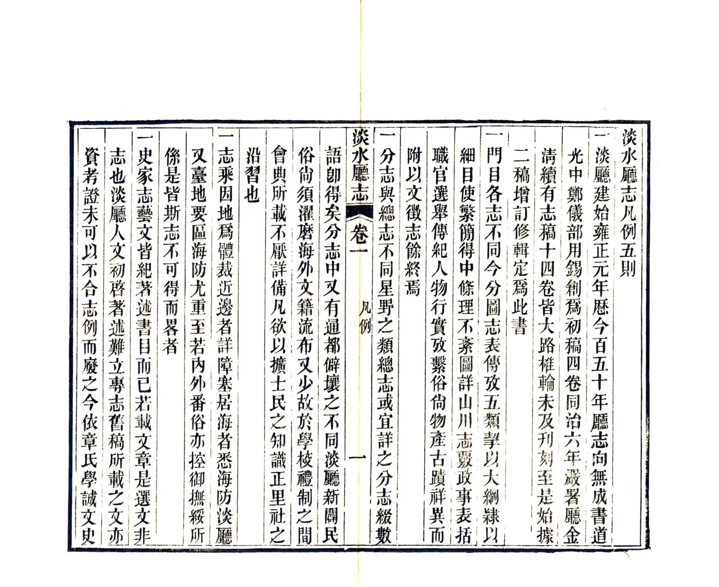 淡水厅志（同治） 在线预览第8页