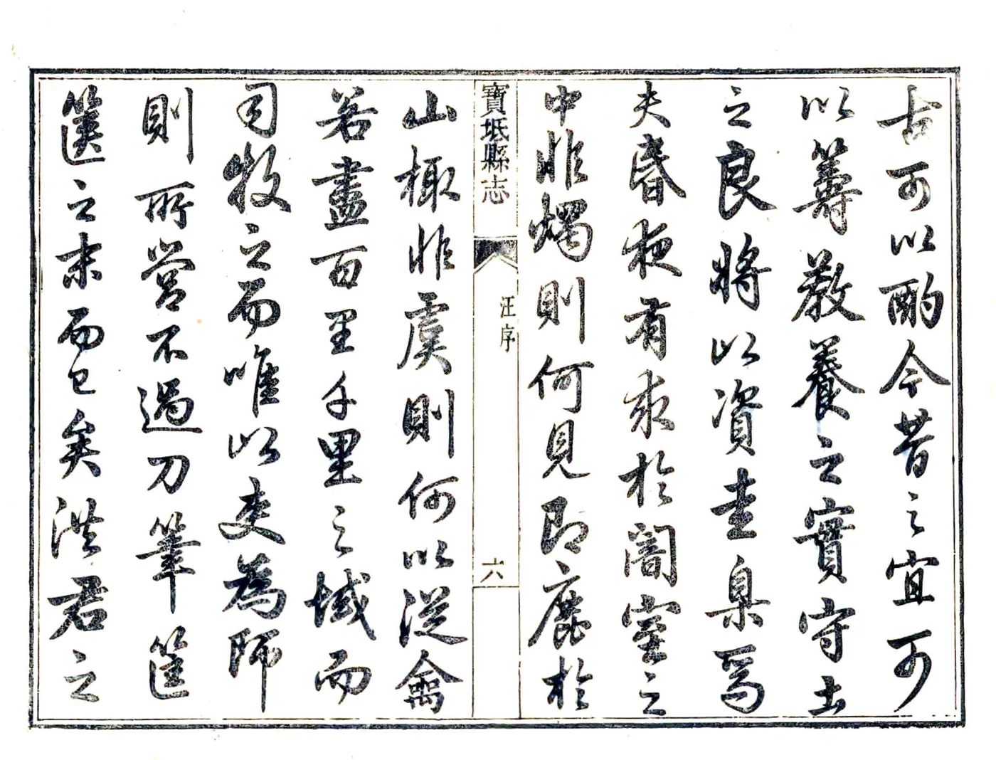 宝坻县志（乾隆） 在线预览第6页