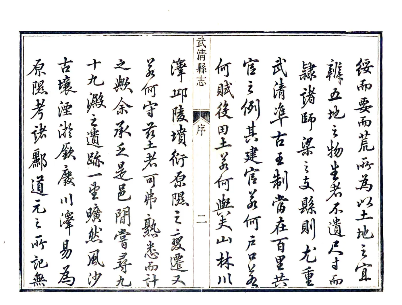 武清县志（乾隆） 在线预览第3页