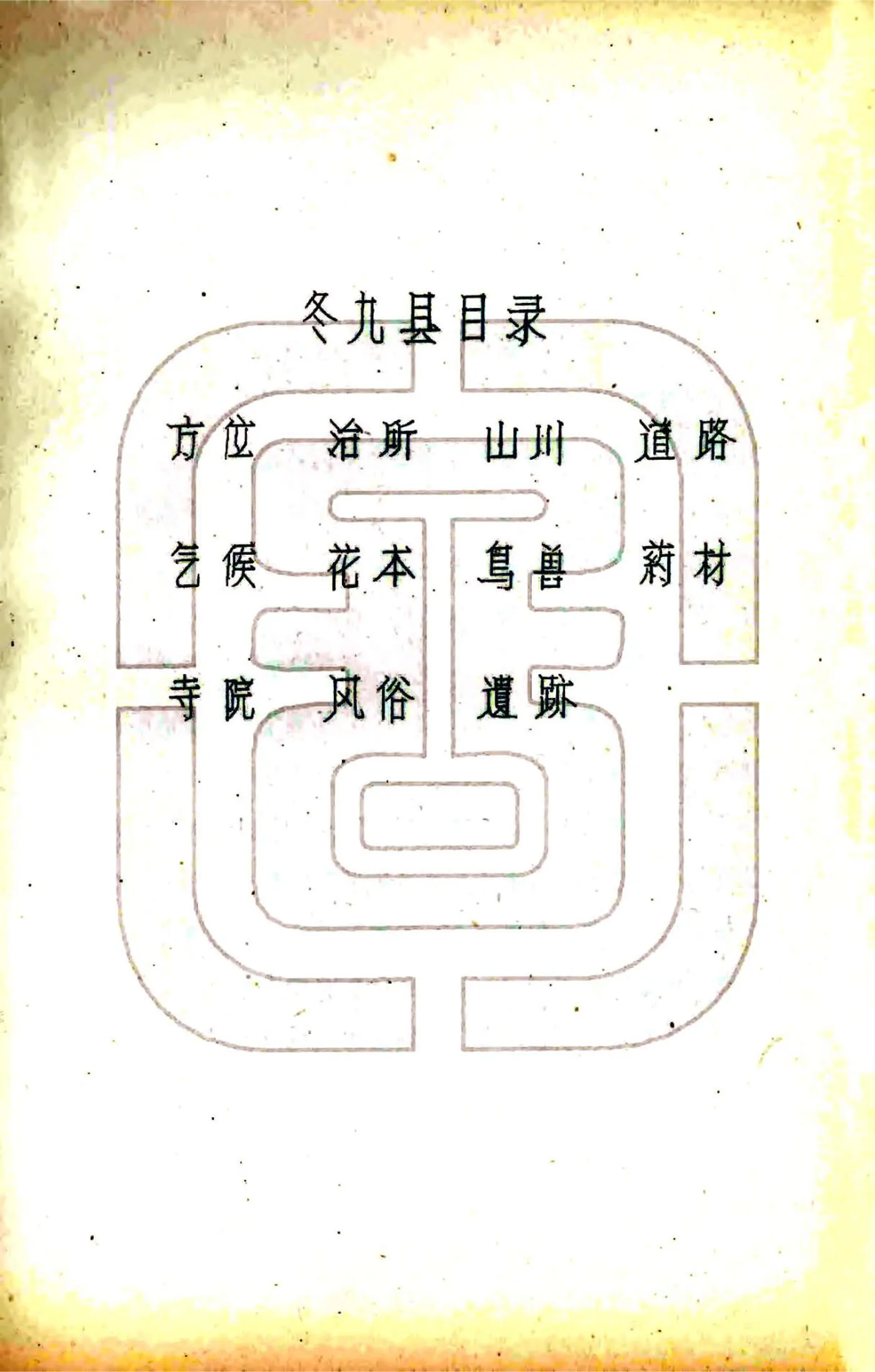 冬九县图志（民国） 在线预览第3页