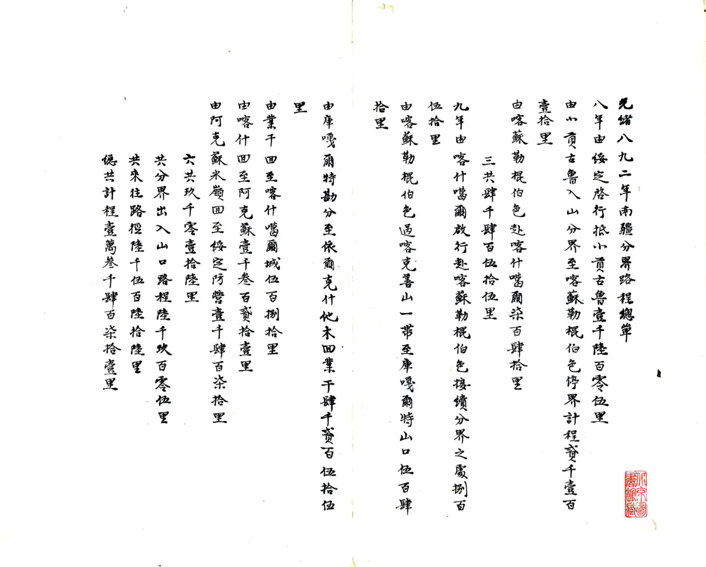 南疆勘界日记图说（民国） 在线预览第8页