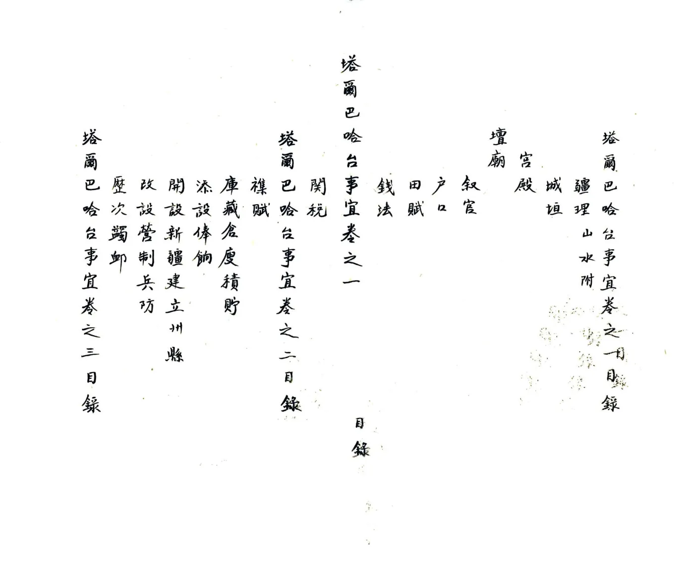 塔尔巴哈台事宜（乾隆 民国抄本） 在线预览第8页
