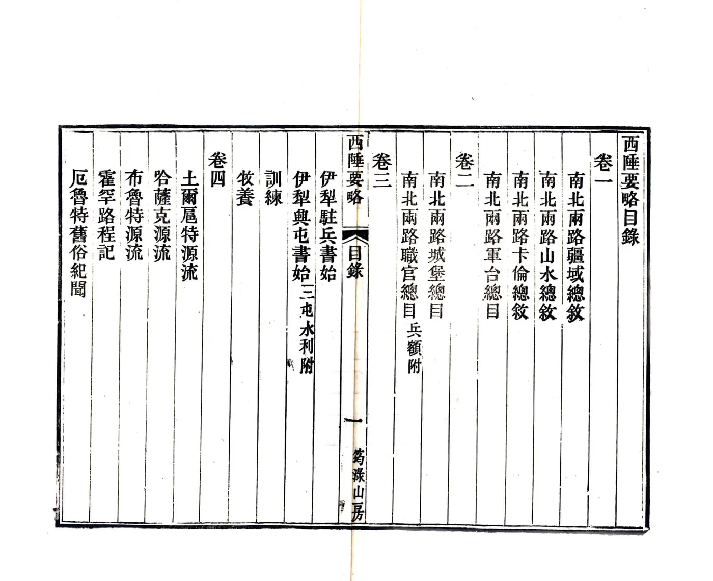 西陲要略（嘉庆 道光刻本） 在线预览第4页