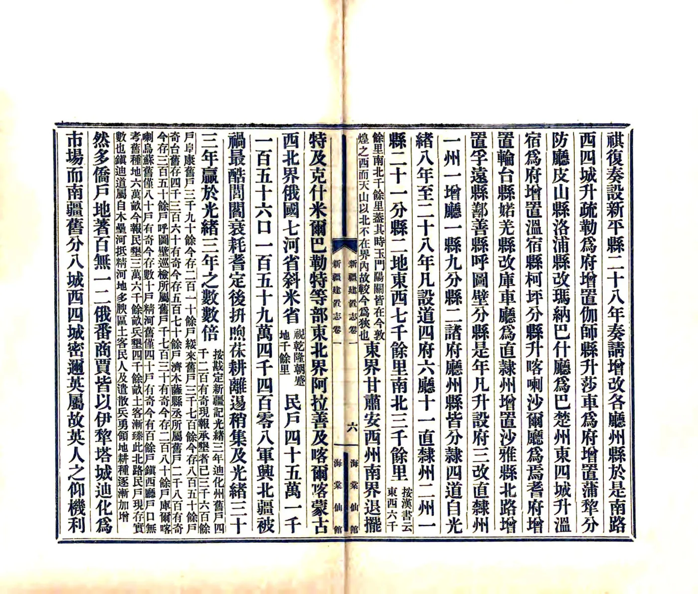 新疆建置志（光绪） 在线预览第8页