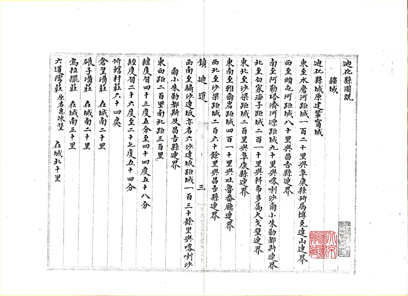 新疆四道志（光绪） 在线预览第5页