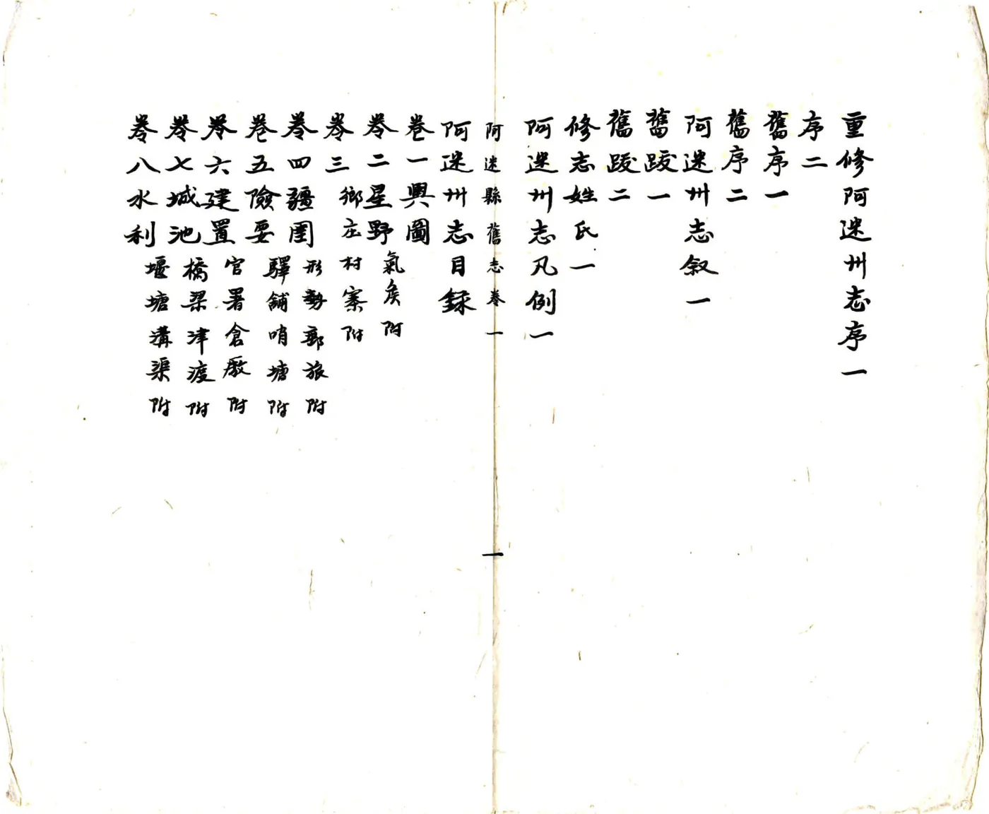 阿迷州志（雍正） 在线预览第2页