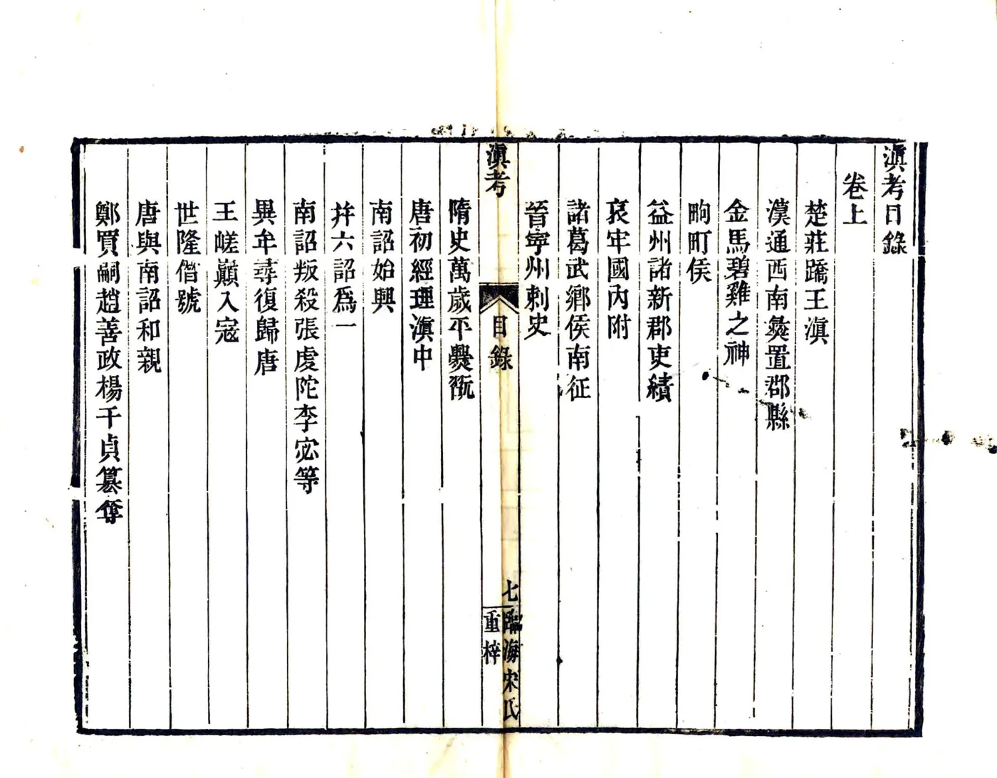 滇考（康熙 道光刻本） 在线预览第8页