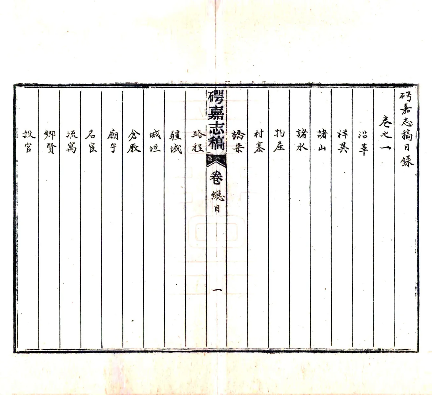 崿嘉志稿（乾隆） 在线预览第4页