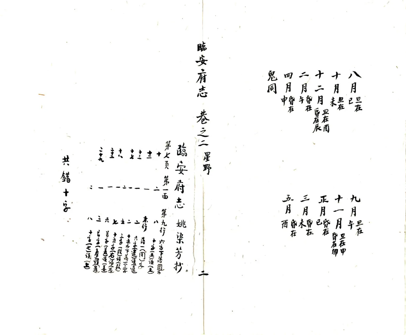临安府志（雍正） 在线预览第3页