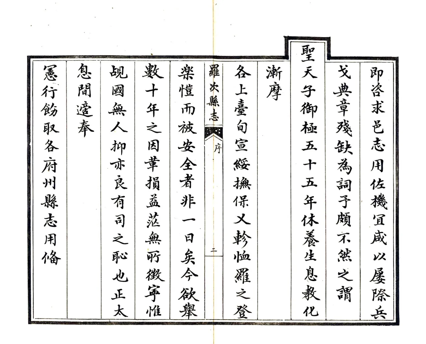 罗次县志（康熙 民国抄本） 在线预览第3页
