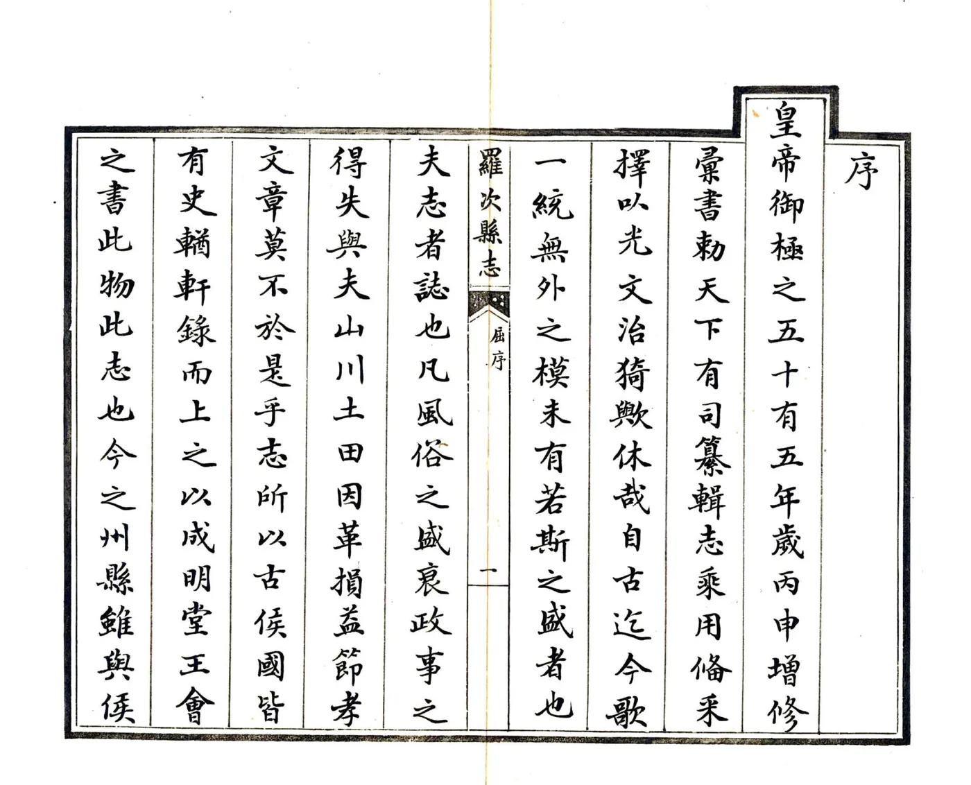 罗次县志（康熙 民国抄本） 在线预览第6页