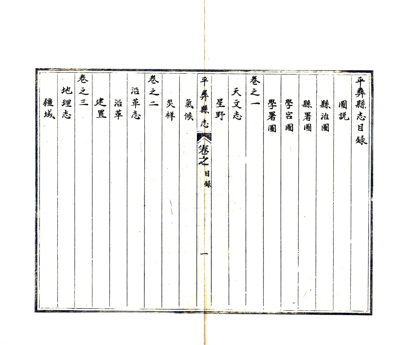 平彝县志（康熙 抄本） 在线预览第5页