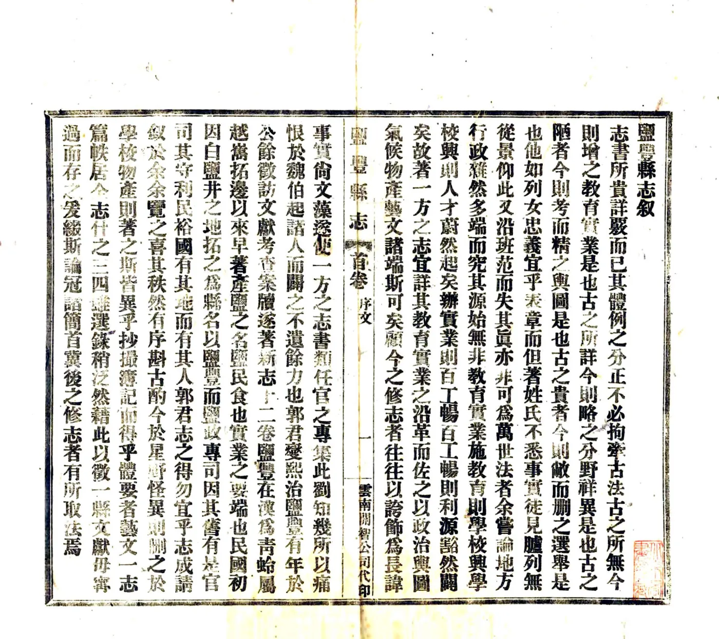 盐丰县志（民国） 在线预览第3页
