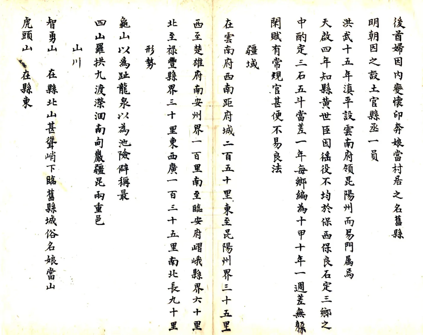 易门县志（康熙） 在线预览第6页