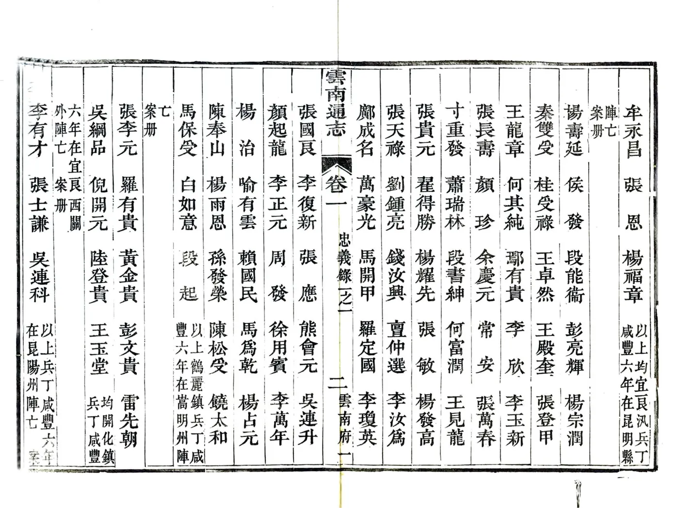 云南通志（光绪）附录 在线预览第3页