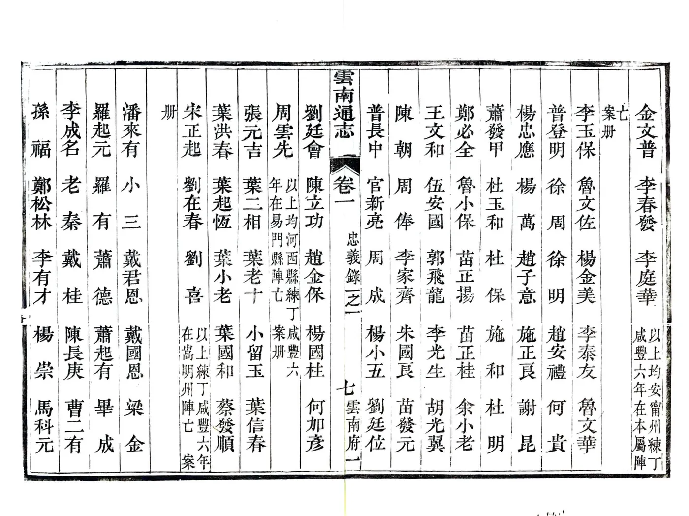 云南通志（光绪）附录 在线预览第8页