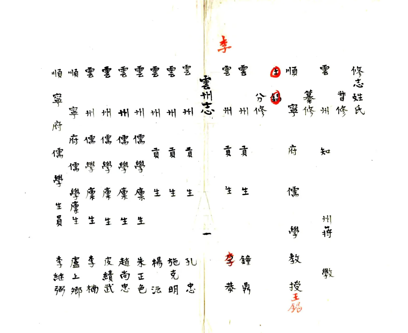 云州志（康熙） 在线预览第2页