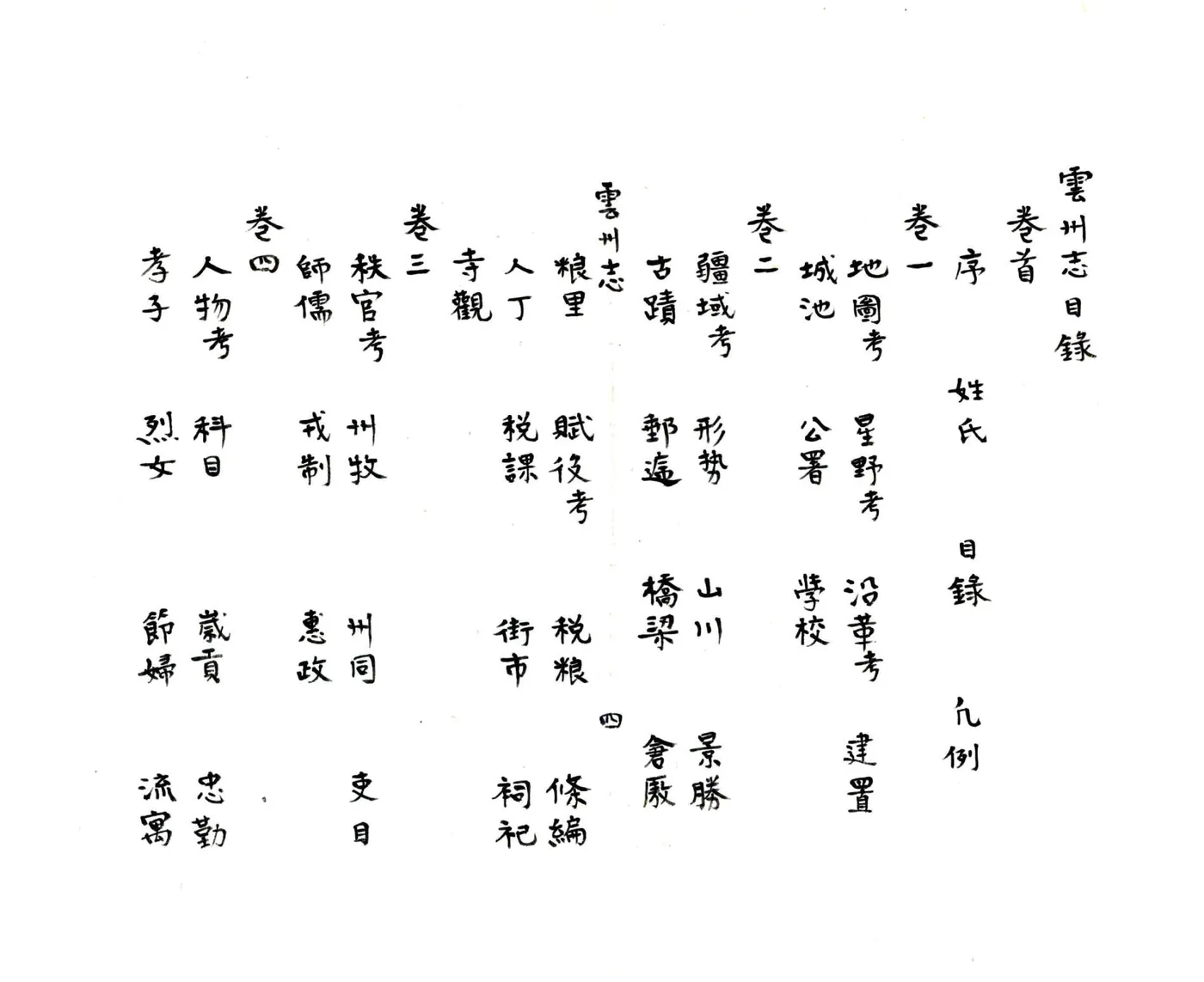云州志（康熙） 在线预览第5页