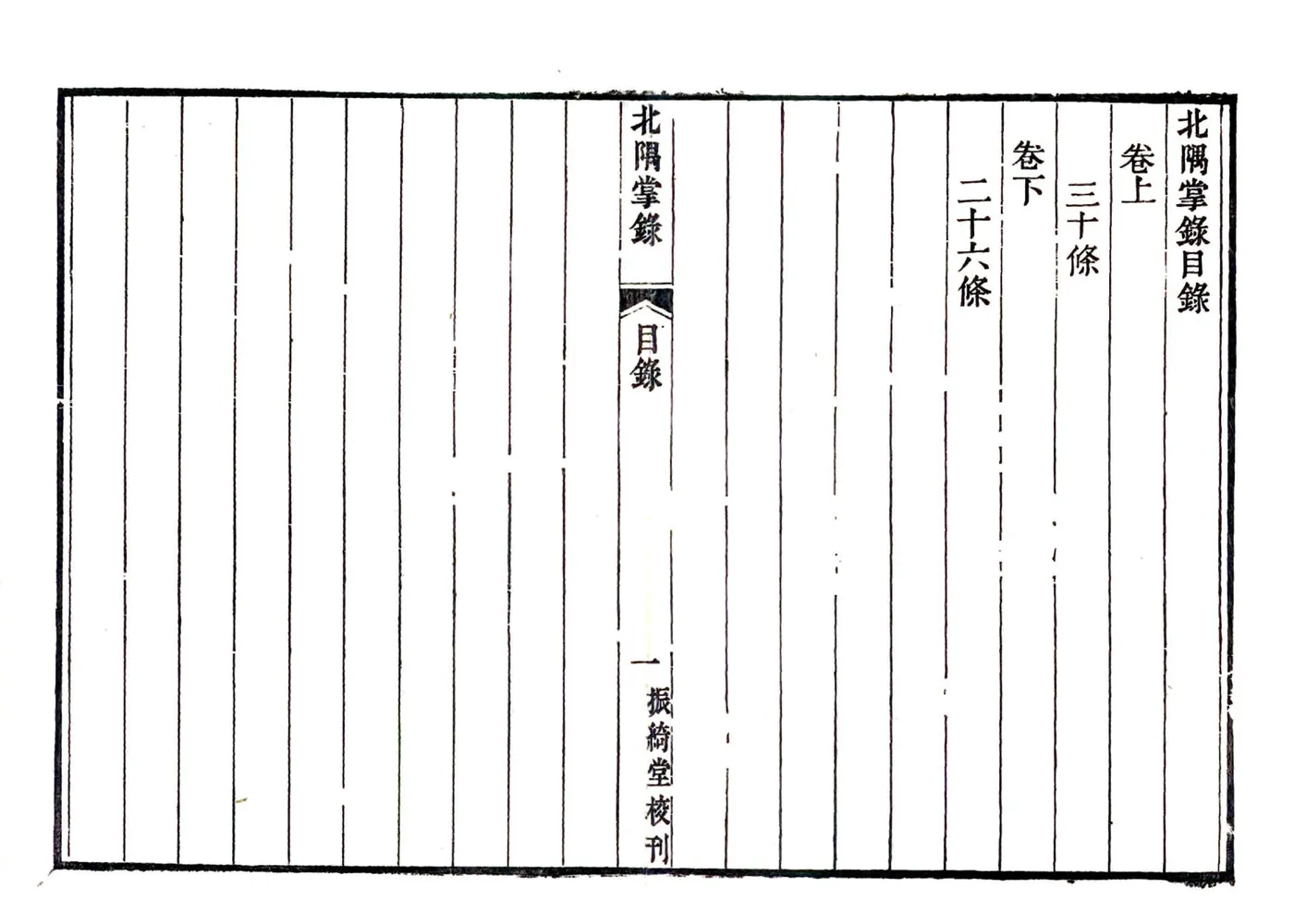 北隅掌录（道光） 在线预览第4页