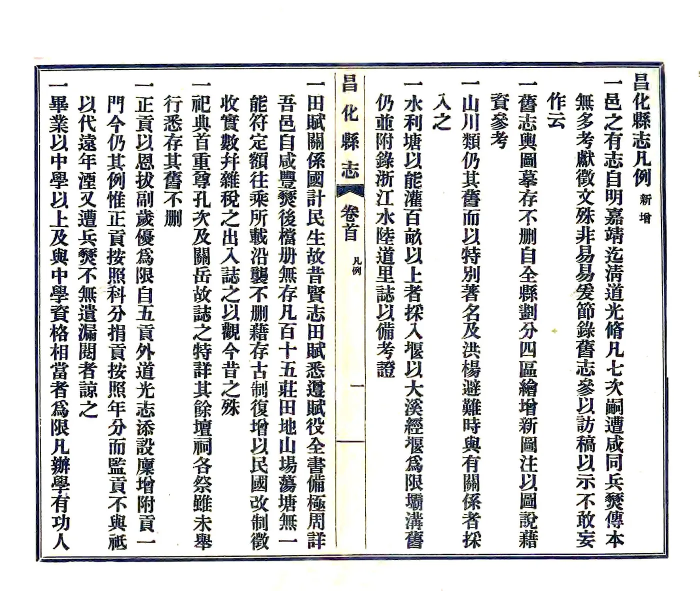 昌化县志（民国） 在线预览第7页