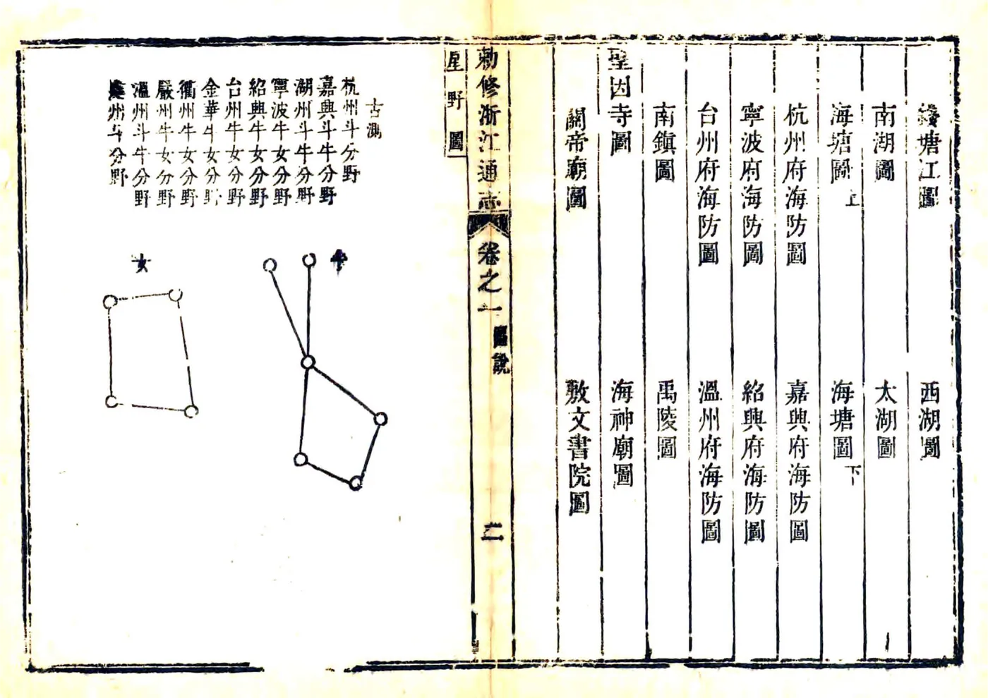 敕修浙江通志（雍正 乾隆刻本） 在线预览第3页