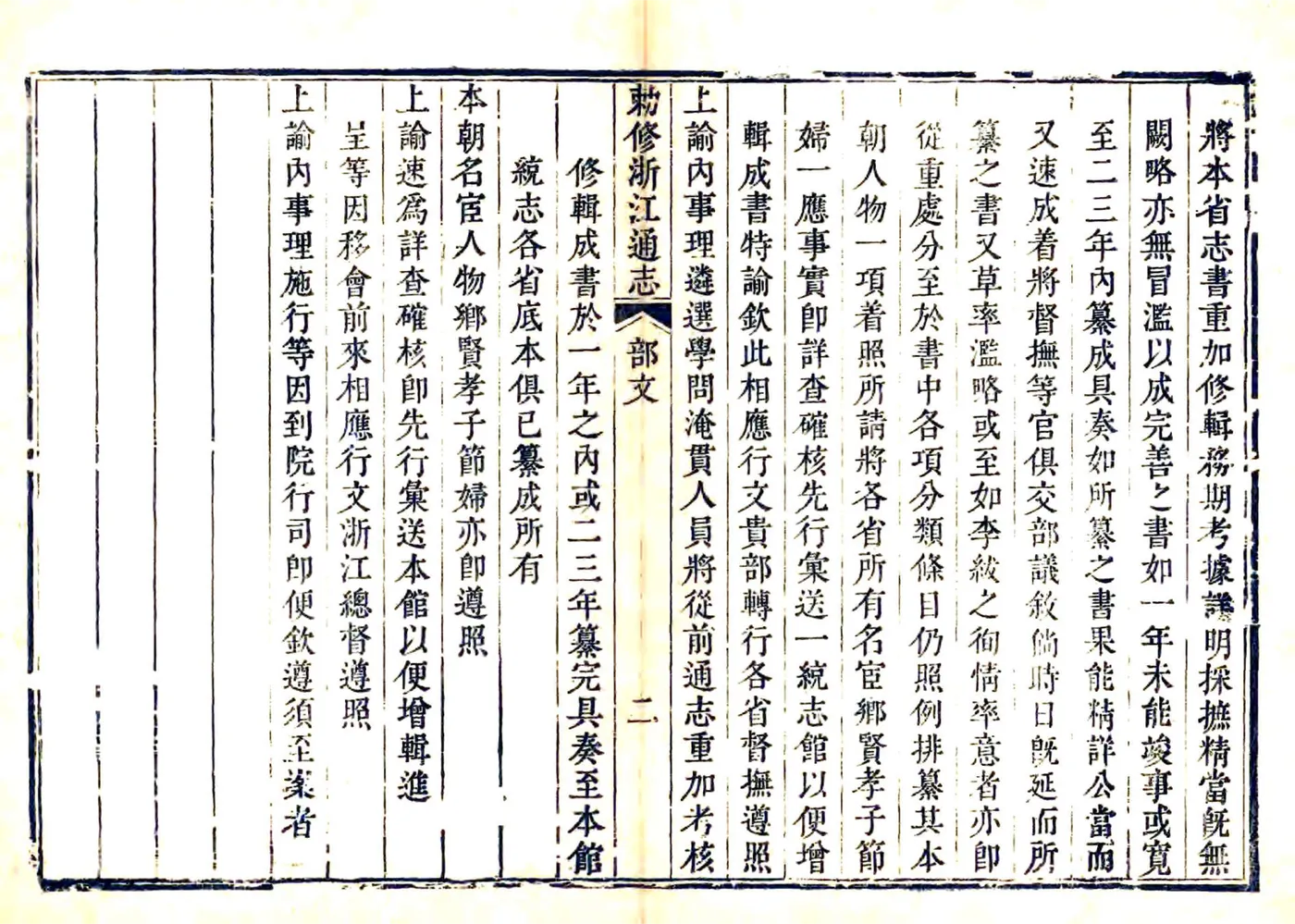 敕修浙江通志（雍正 乾隆刻本）卷首 在线预览第8页