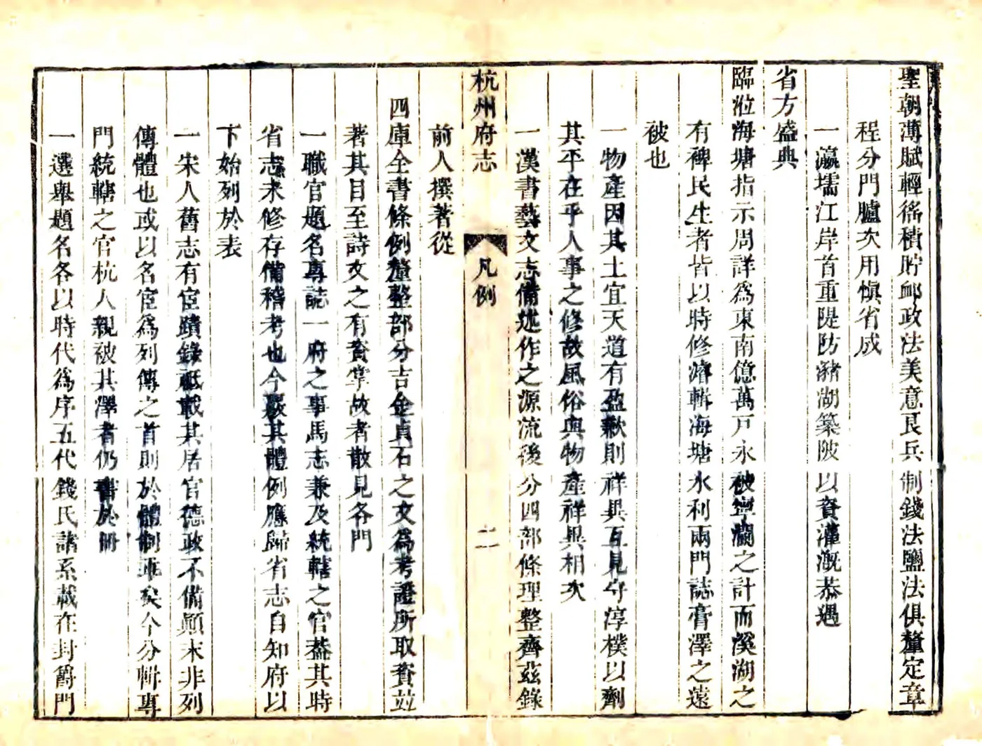 杭州府志（乾隆）卷首1-6 在线预览第4页