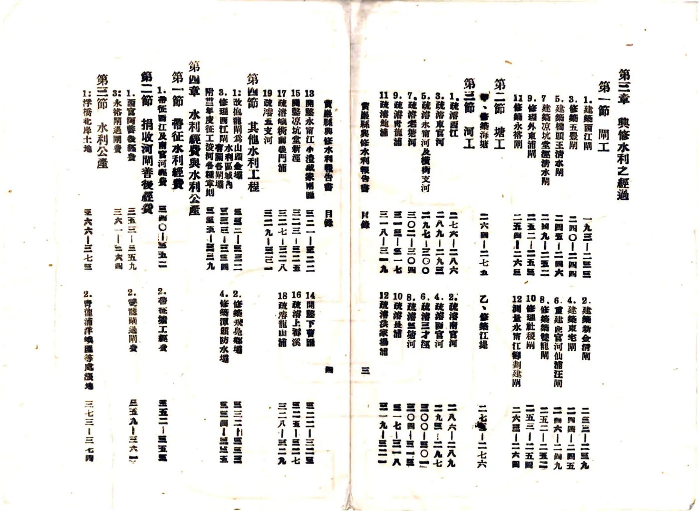 黄岩县兴修水利报告书（民国） 在线预览第3页