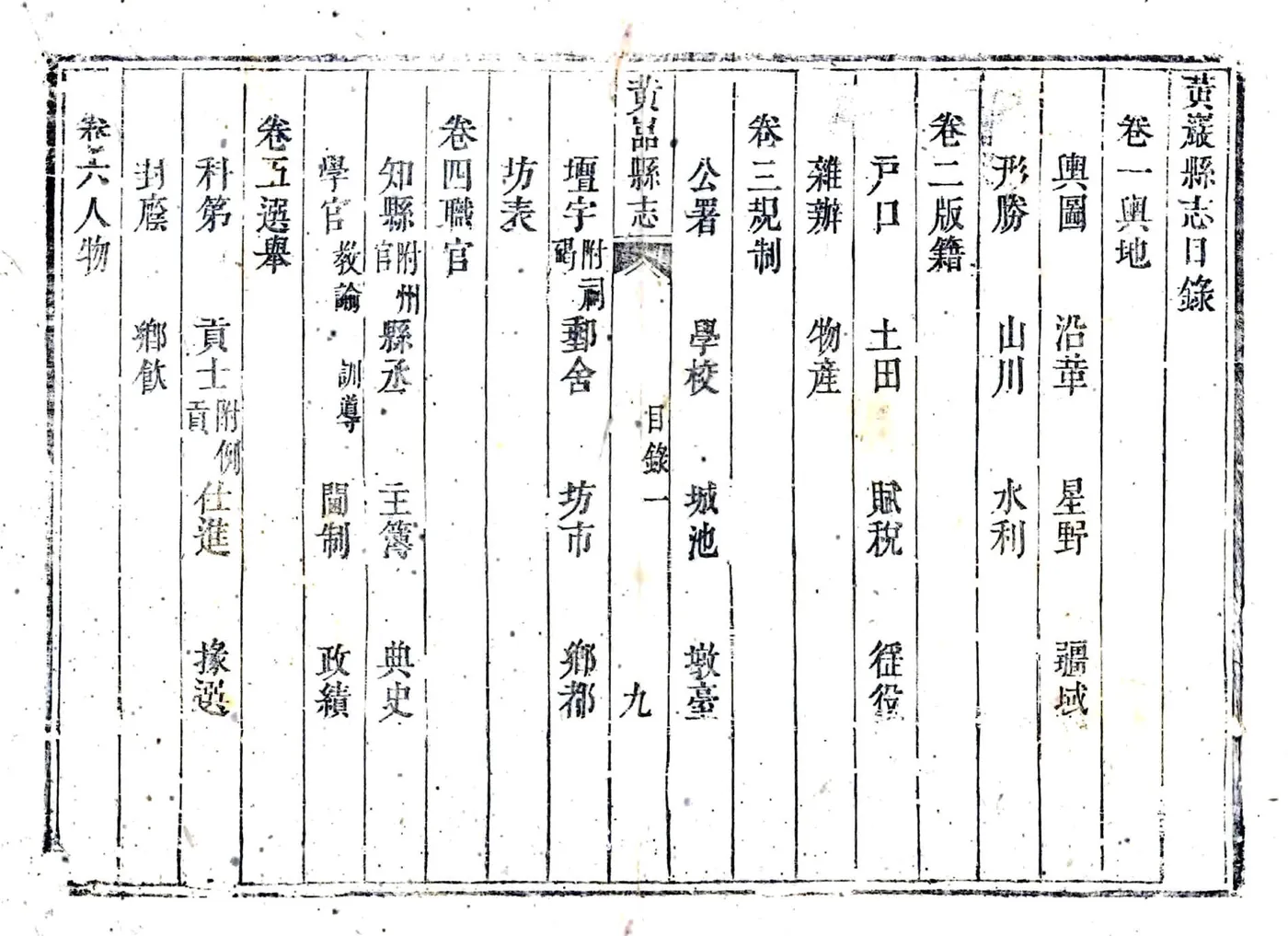 黄岩县志（康熙） 在线预览第7页