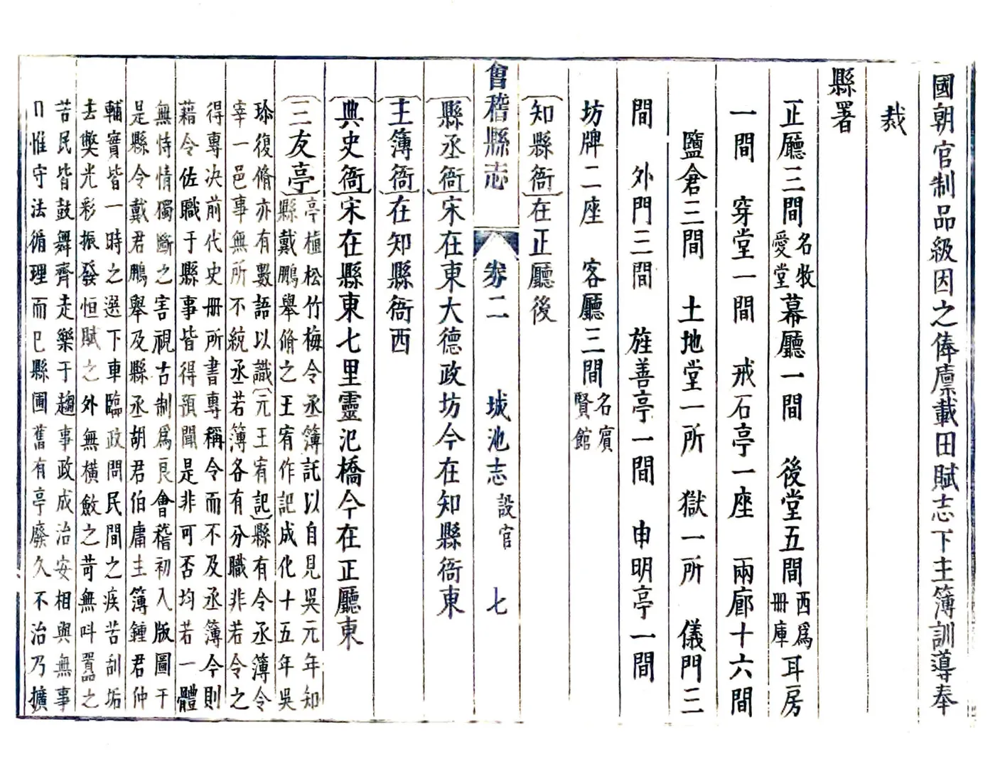 会稽县志（康熙 民国抄本） 在线预览第7页