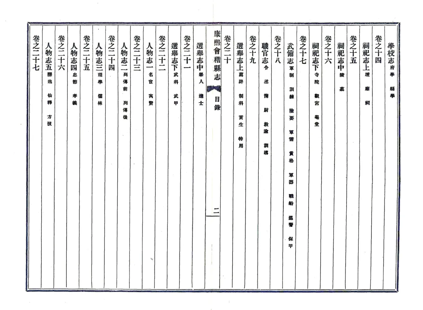 会稽县志（康熙 民国铅印本） 在线预览第6页