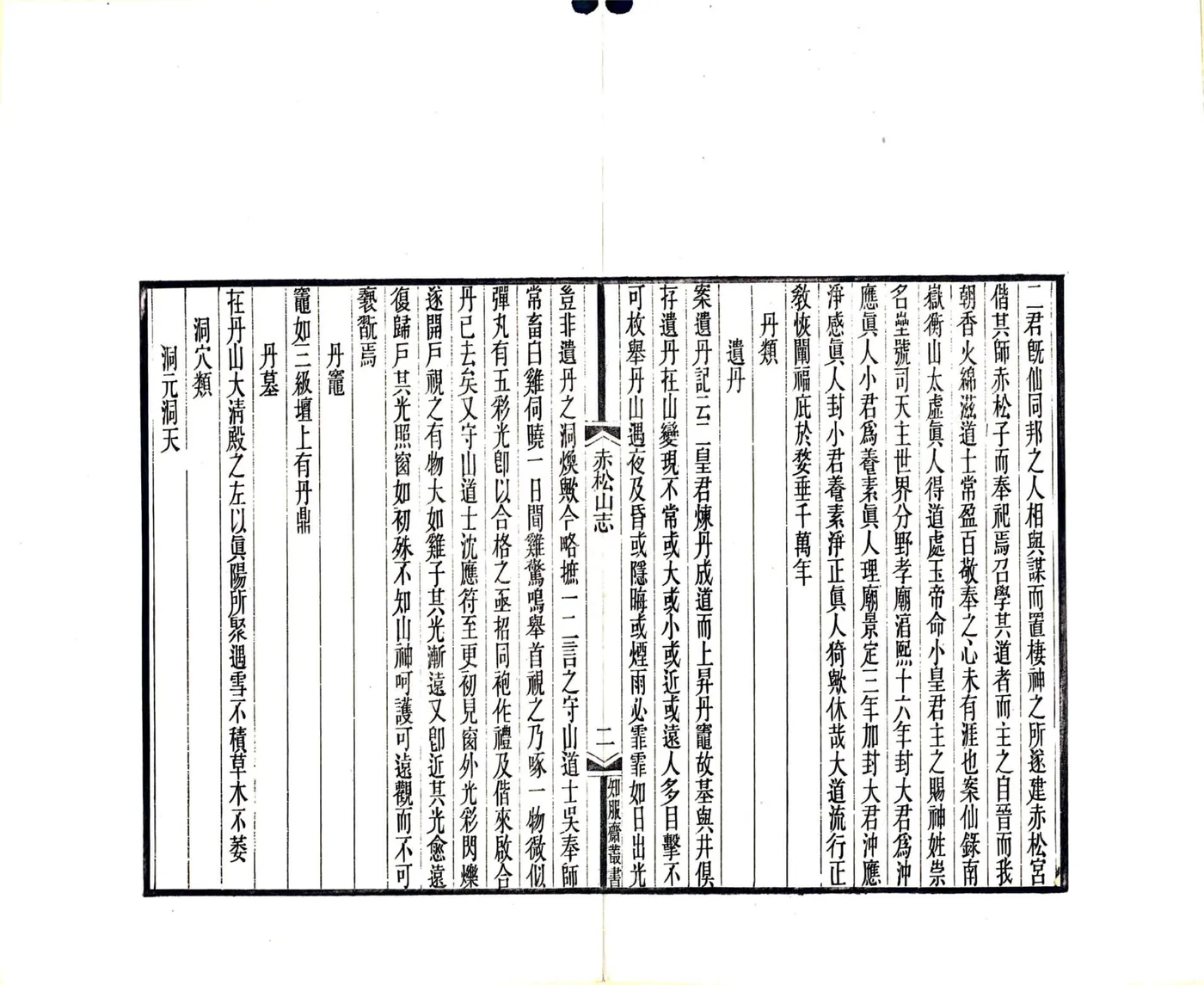 金华赤松山志（光绪） 在线预览第6页