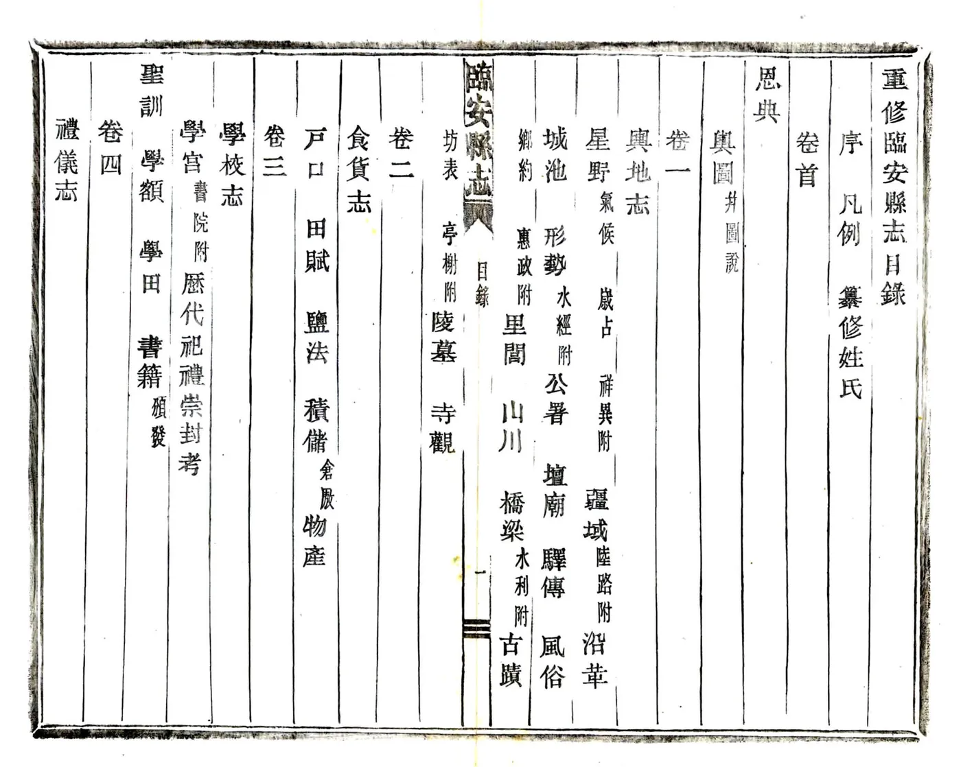 临安县志（宣统） 在线预览第7页