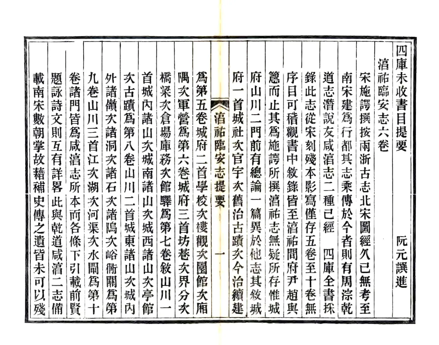 临安志（淳祐 光绪刻本） 在线预览第2页