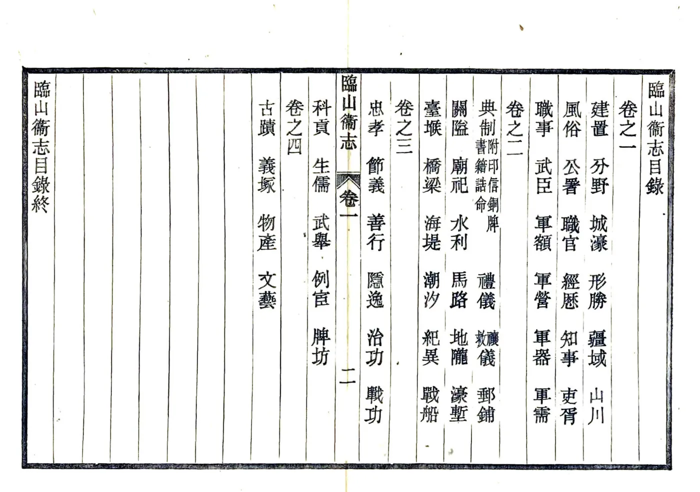 临山卫志（嘉靖） 在线预览第6页