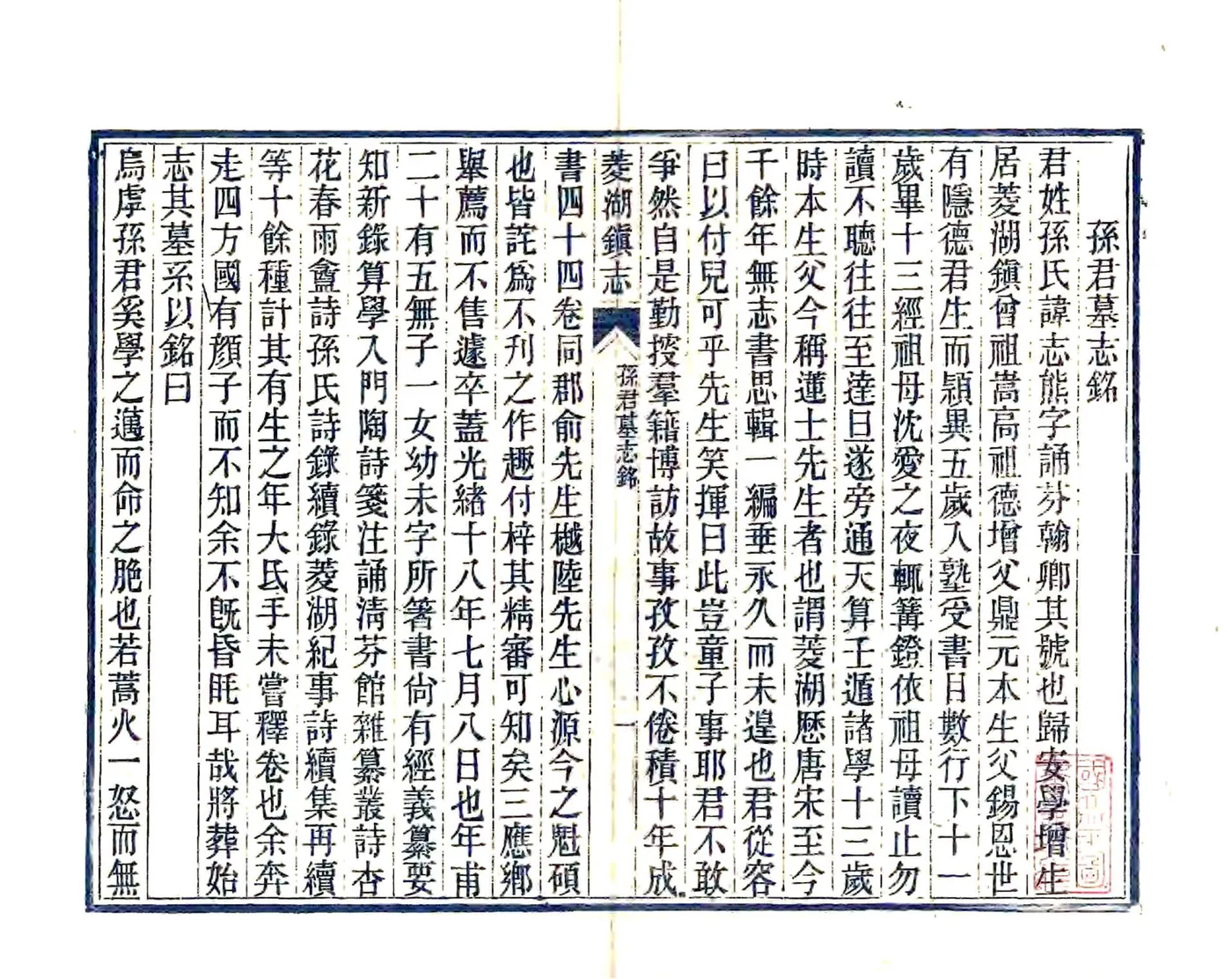 菱湖镇志（光绪 12册） 在线预览第3页