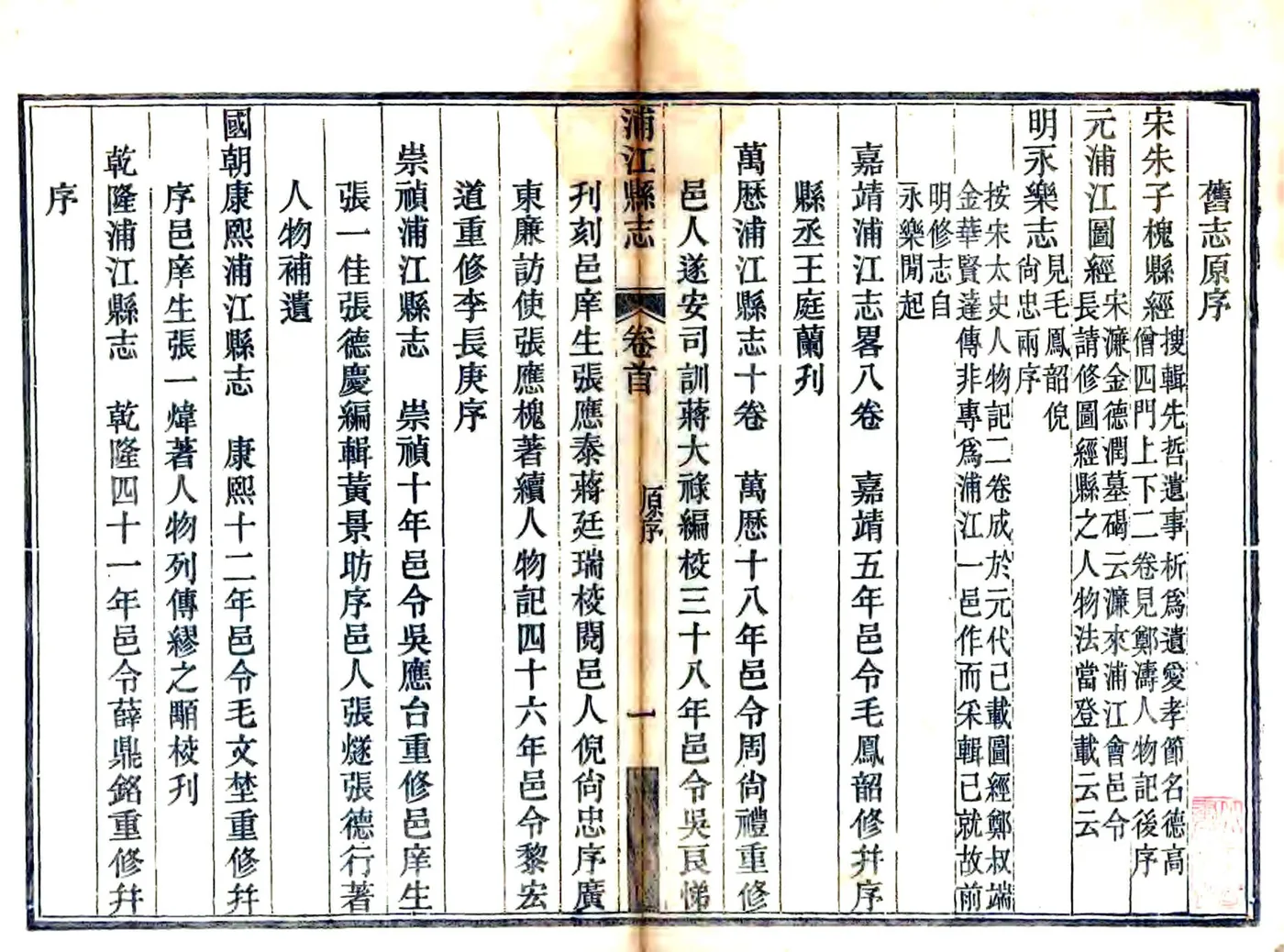 浦江县志（光绪） 在线预览第4页