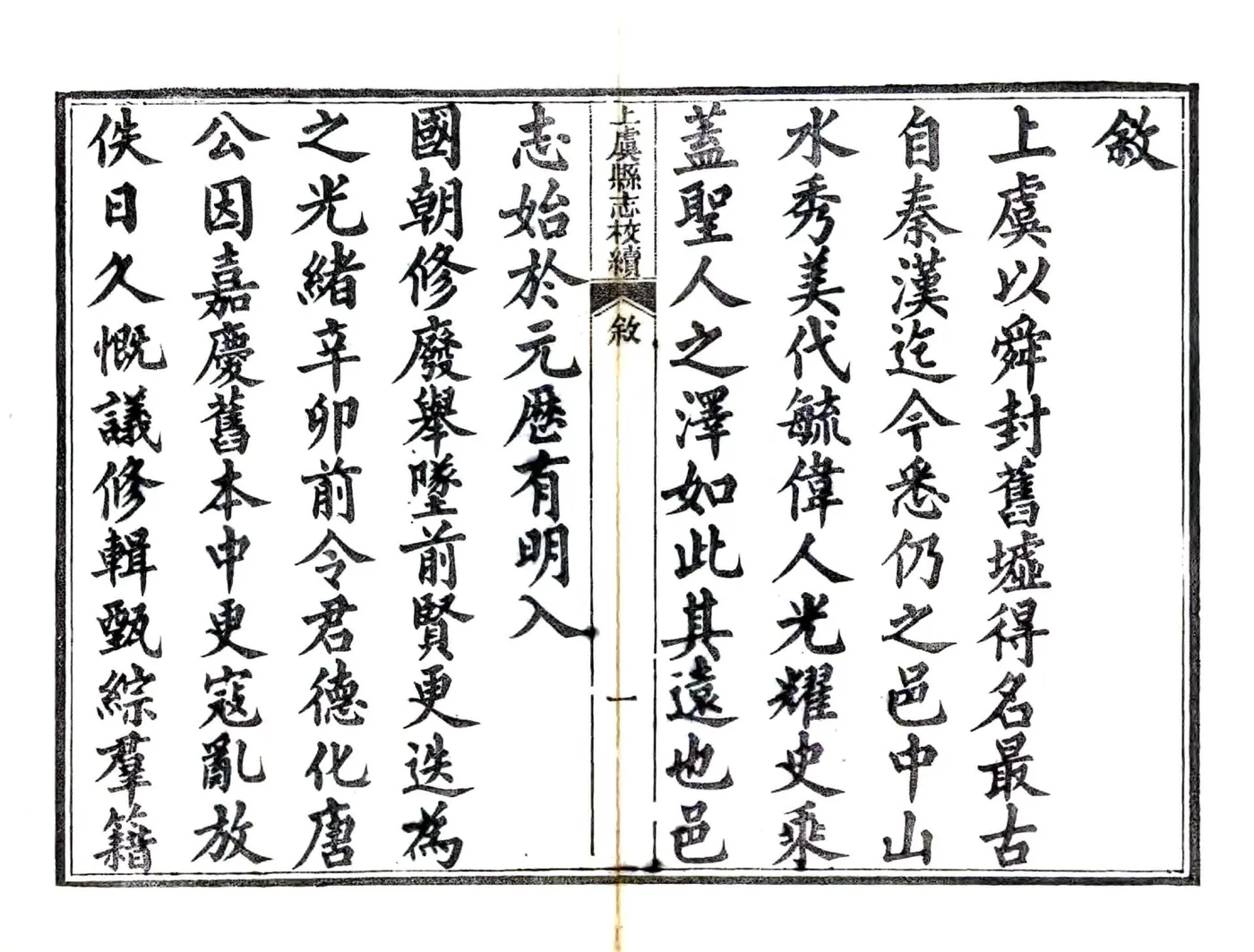 上虞县志校续（光绪） 在线预览第6页