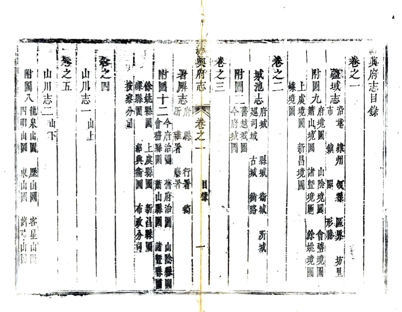 绍兴府志（康熙） 在线预览第5页