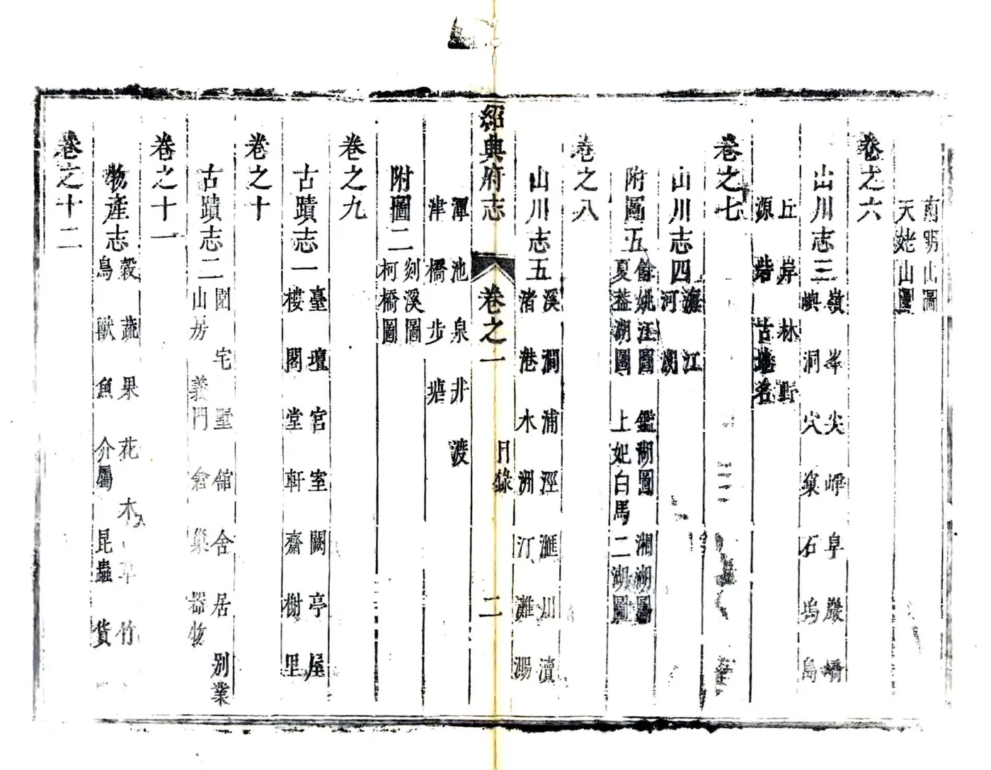 绍兴府志（康熙） 在线预览第6页