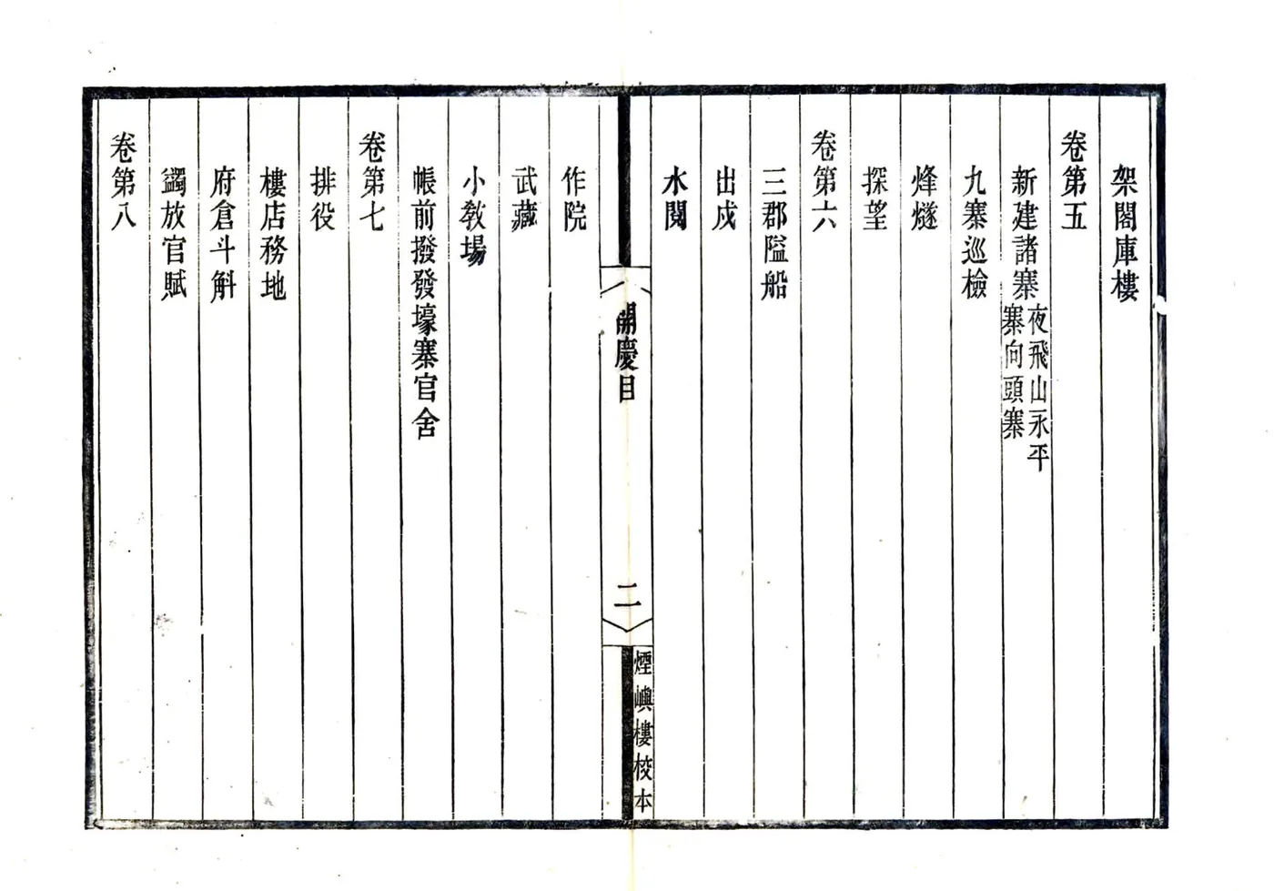 宋元四明六志（咸丰 光绪刻本）开庆四明续志 在线预览第5页