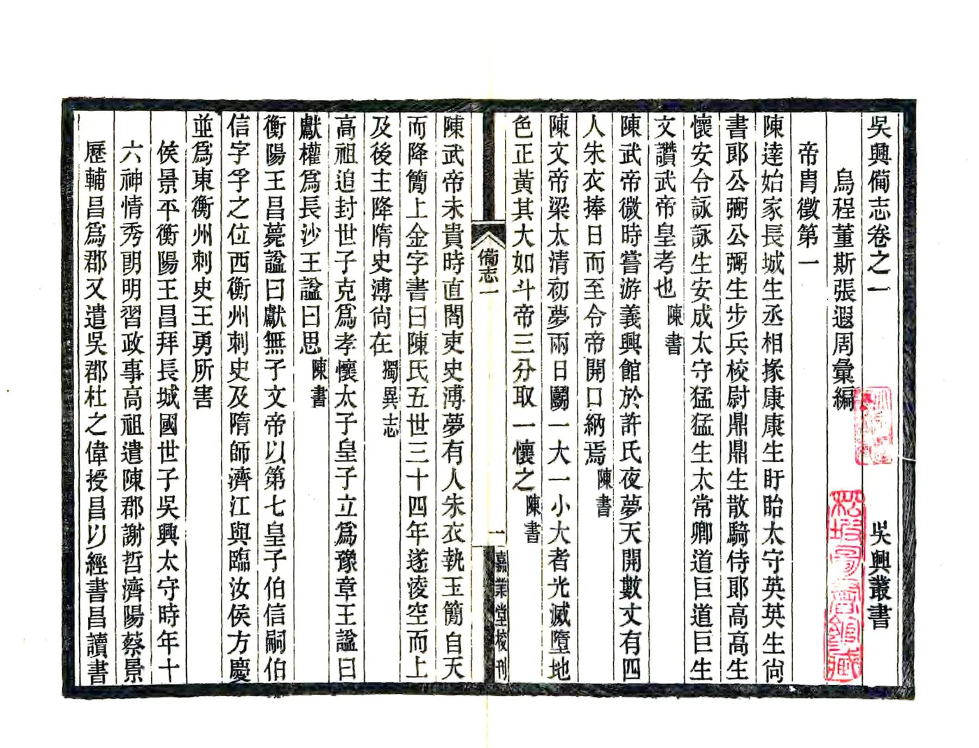吴兴备志（天启） 在线预览第5页