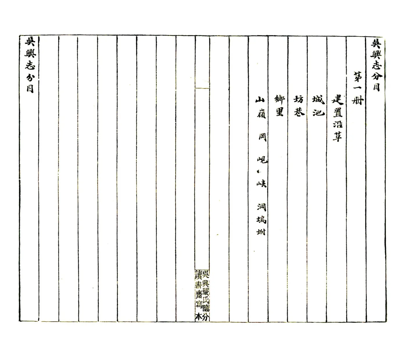 吴兴志（宋嘉泰 宣统抄本） 在线预览第8页