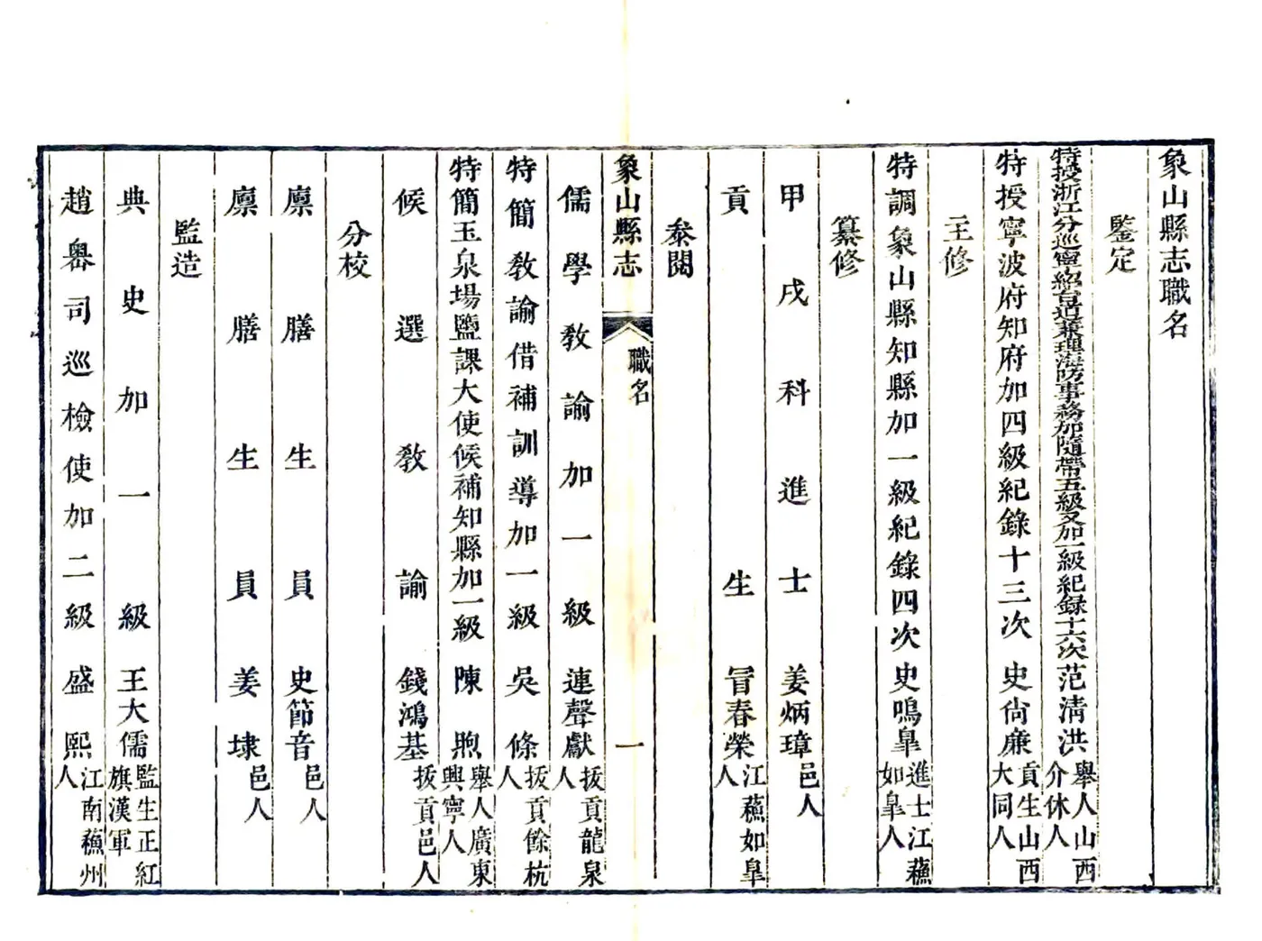 象山县志（乾隆） 在线预览第8页